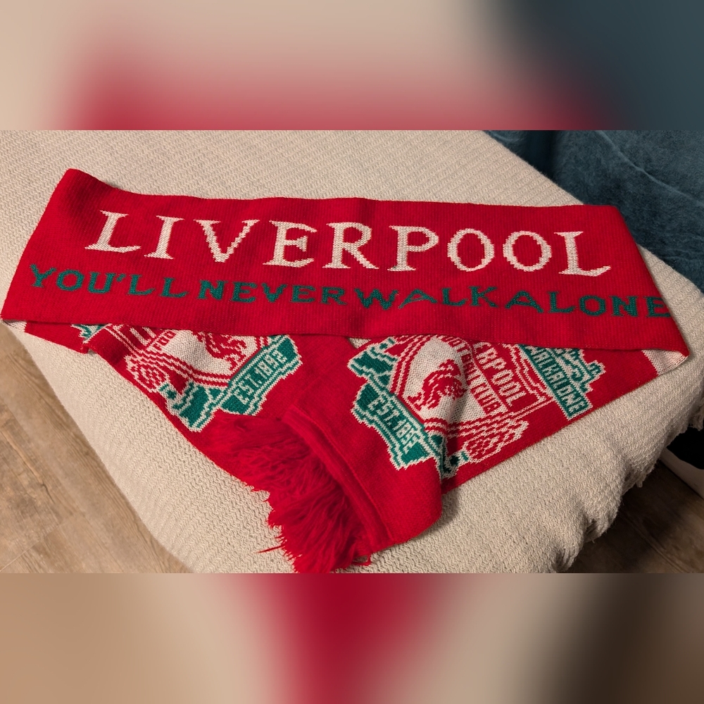 Liverpool You'll Never Walk Alone Football Club Scarf